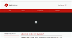 Desktop Screenshot of blowkings.co.in